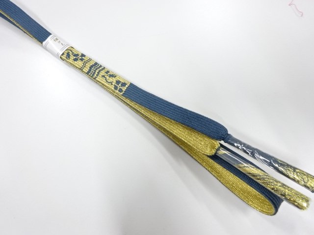 JAPANESE KIMONO / UNUSED KOREI HAND-TIED OBIJIME
